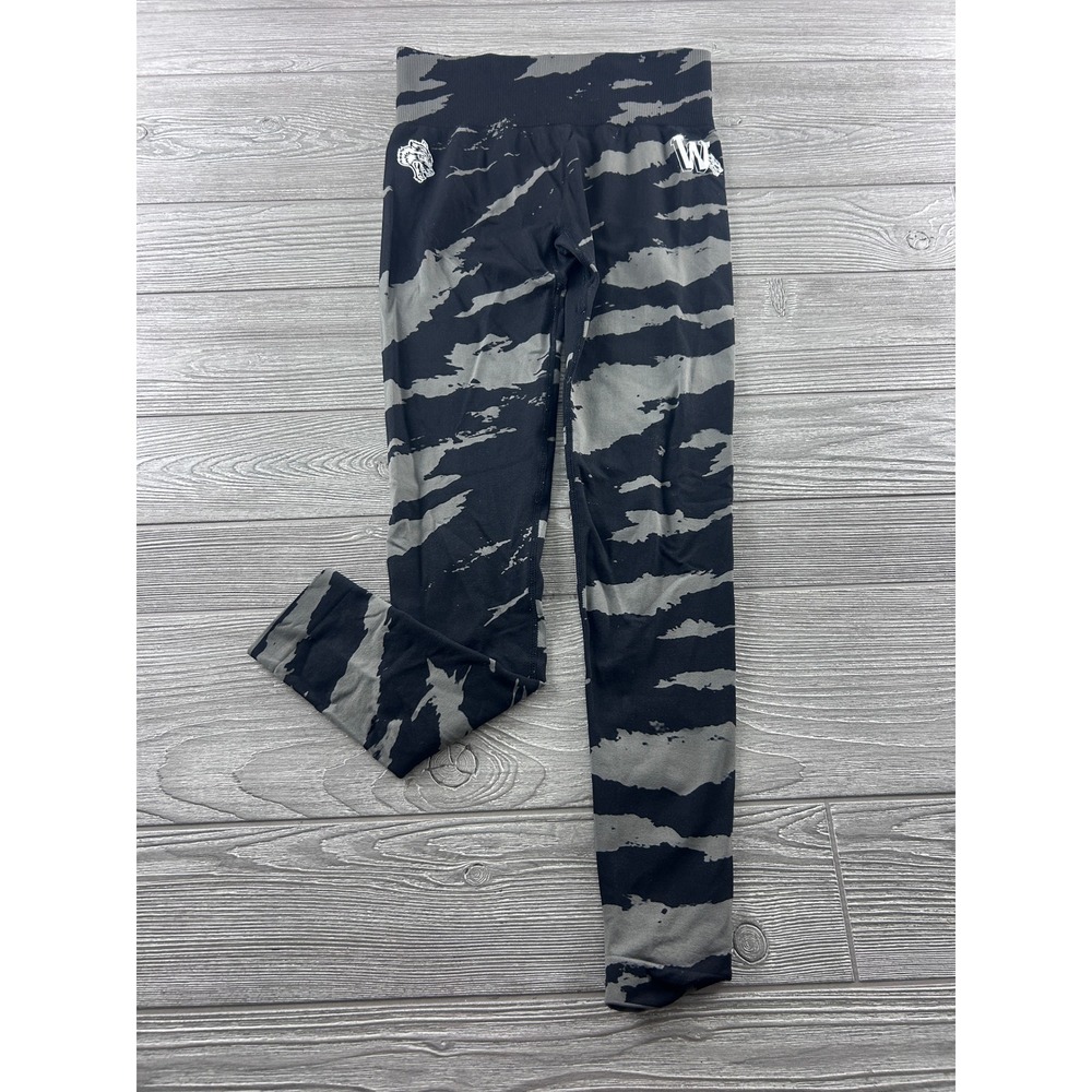 Darc Sport She Wolves Tiger Camo High Waisted Scrunch Butt Leggings Medium 424